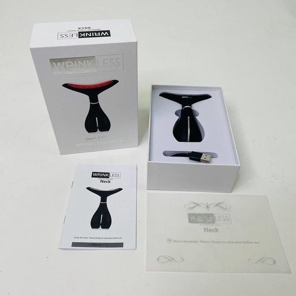 L'core Paris WRINKLESS NECK Innovating CLINICAL BEAUTY Black Edition In box